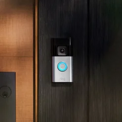 Ring WiFi Wireless Battery Doorbell Pro, Satin Nickel (B0B2BY4ZG7)