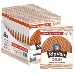 Rip Van Wafels Snickerdoodle Stroopwafels, 1.16 oz., 12 Packs/Box, 12/Box (RVW00377)
