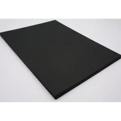 Riverside 3D 9" x 12" Construction Paper, Black, 50 Sheets (P103607)