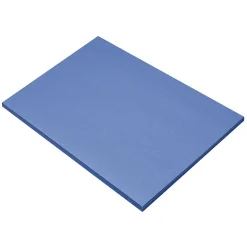 Riverside 3D 12" x 18" Construction Paper, Blue, 50 Sheets (P103624)