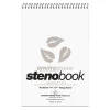 Roaring Spring Enviroshades Steno Notebook, 6" x 9", 80 Sheets/Pad, Gregg Ruled, Recycled Gray Paper, 4 Books/Pk (12274)