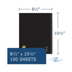 Roaring Spring Paper Products 1-Subject Notebooks, 8.5