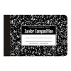 Roaring Spring Paper Products 1-Subject Composition Notebooks, 7.5" x 4.875", Wide Ruled, 60 Sheets, Black (77122)