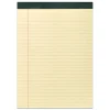 Roaring Spring Paper Products Recycled Legal Pad, 8.5" x 11.75", 40 Sheets/Pad, Canary (74712)
