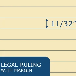 Roaring Spring Paper Products Recycled Legal Pad, 8.5