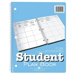 Roaring Spring Paper Products 8.5" x 11" Academic Year Weekly Planner, Light Blue (12145)
