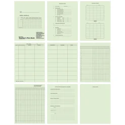 Roaring Spring Paper Products Teachers Plan Book, 8.5" x 11", 56 Pages (12144)