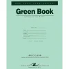 Roaring Spring Paper Products Exam Notebooks, 8.5" x 11", Wide Ruled, 8 Sheets, Green (77509)