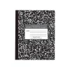 Roaring Spring Paper Products Composition Notebooks, 7" x 8.5", Wide Ruled, 36 Sheets, Black (77332)