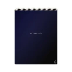 Rocketbook Flip Smart Notepad, 8.5" x 11", Lined/Dot Grid Ruled, Blue, 16 Sheets/Pad (FLP-L-RC-CDF-FR)