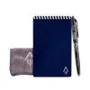 Rocketbook Mini Smart Notepad, 3.5" x 5.5", Dot Grid Ruled, Blue, 24 Sheets/Pad (EVR2-M-RC-CDF-FR)