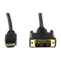 Rocstor Premium Y10C124-B1 6' HDMI/DVI-D Video Cable, Black