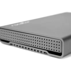 Rocstor Rocpro P33 2TB External USB-Type-C Portable Hard Drive, Gray (GP3606-01)