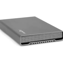 Rocstor Rocpro P33 8TB External USB-Type-C Portable Hard Drive, Space Grey (GP3616-01)