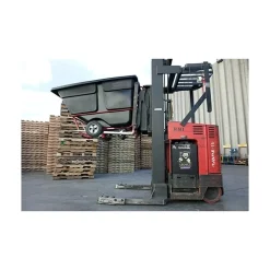 Rubbermaid Brute Tilt Truck, 1 Cu. Yd., Black (FG131542BLA1)