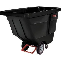 Rubbermaid Commercial Tilt Truck, 450 lbs., Black (FG130400BLA)