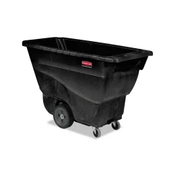 Rubbermaid Commercial Tilt Truck, 450 lbs., Black (FG9T1300BLA)