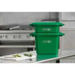 Rubbermaid Compost Bin Lid, for 3 Gal. & 5.5 Gal. Compost Bins, Green (2108900)
