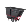 Rubbermaid Forkliftable Tilt Truck, Plastic, 1250 lb. Capacity, Black (FG131500BLA)