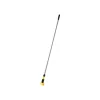 Rubbermaid GRIPPER 60" Vinyl Coated Aluminum Wet Mop Handle, Silver/Yellow (FGH236000000)