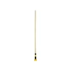 Rubbermaid Gripper 60" Wood Wet Mop Handle, Yellow/Natural (FGH216000000)