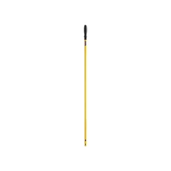 Rubbermaid Hygen 58" Aluminum Wet Mop Handle, Yellow (FGQ75000YL00)