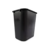 Rubbermaid Plastic Trash Can, 7 Gallon, Black (295600BK)