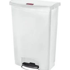 Rubbermaid® Slim Jim Resin Front Step-On Trash Can, 24 Gallons (1883561)
