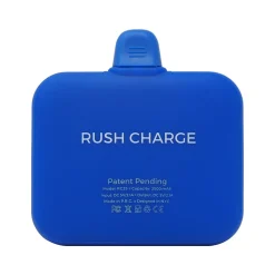 Rush Charge Air Micro-USB Power Bank for Most Smartphones, 2500mAh, Blue (RC25-M-G2-BLUE)