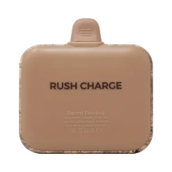 Rush Charge Air USB Type-C Power Bank for Most Smartphones, 2500mAh, Wood (RC25-C-G2-WOOD)