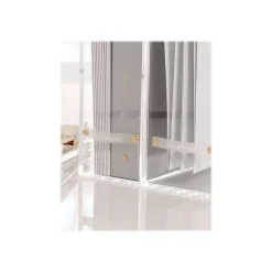 Russell+Hazel Acrylic File Box, Clear/Gold (31733)