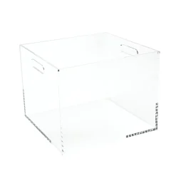 Russell+Hazel Acrylic File Box Bundle, Letter Size, Clear (57948)