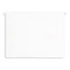 Russell+Hazel Hanging File Folder, Straight Cut, Letter Size, Bright White, 10/Pack (82372)