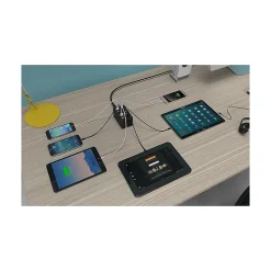 Sabrent 10-Port Desktop Smart USB Rapid Charger, Black (AX-TPCS)