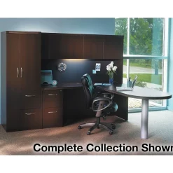 Safco Aberdeen Collection in Mocha, Credenza Shell