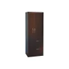 Safco Aberdeen™ Personal Storage Tower, Mocha, 68 3/4"H x 24"W x 24"D