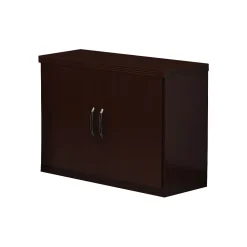Safco Aberdeen Storage Cabinet, Mocha, 1-Shelf, 29 1/2"H
