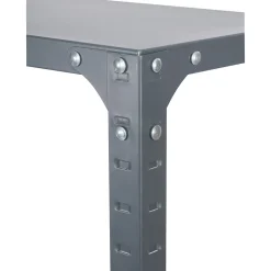 Safco Commercial 5-Shelf Metal Unit, 36", Gray (6265)