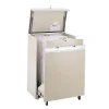 Safco 2-Drawer Mobile File Cabinet, Specialty Size, Lockable, 45"H x 32"W x 21.5"D, Beige (5023AH)