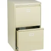 Safco 2-Drawer Vertical File Cabinet, Sand, 24"D (5039)