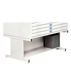 Safco® High Base For 4998 Flat File, White