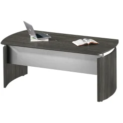 Safco Medina™ 72" Desk, Gray Steel, 29 1/2"H x 72"W x 36"D