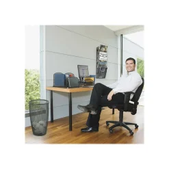 Safco Onyx Monitor Stand, Adjustable, Black (2159BL)