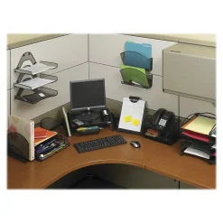 Safco Onyx Monitor Stand, Adjustable, Black (2159BL)