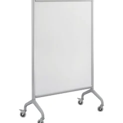 Safco Rumba Screen Mobile Whiteboard, Aluminum Frame, 36" x 54" (2014WBS)