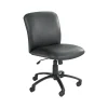 Safco Uber Vinyl Computer and Desk Chair, Black Vinyl (3491BV)