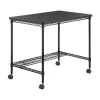 Safco Wire Desk 36" Workstation, Black (5203BL)
