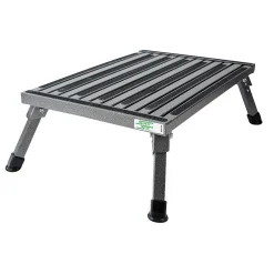 Safety Step Extra Large Folding Aluminum Step, 1000lbs. (XL-08C-G)
