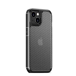 SaharaCase Anti-Slip MagSafe Phone Case for iPhone 15, Shock Absorbing, Black (CP00439)