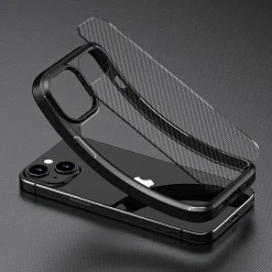 SaharaCase Anti-Slip MagSafe Phone Case for iPhone 15, Shock Absorbing, Black (CP00439)